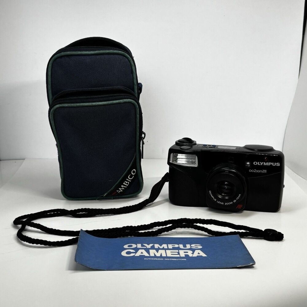 Olympus Zoom 211 38-70mm Camera For Parts